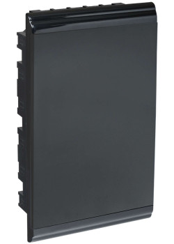 PRIME Корпус пластиковый ЩРВ-П-36 модулей встраиваемый черный IP41 IEK