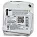 TORS Выключатель двухполюсный одноклавишный 10А IP55 TS211 серо-белый IEK