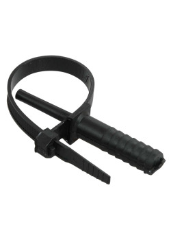 Хомут дюбельный ХД 7х150 черн (50шт/упак) IEK