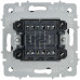 BRITE Выключатель 2-клавишный с индикацией для отелей 10А ВС10-2-9-БрМ маренго IEK