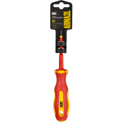 ARMA2L 5 Отвертка диэлектрическая SLIM PZ/SL1х80 Т2 IEK
