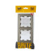 BRITE Рамка 2-местная IP44 РУ-2-БрШ-44 шампань IEK