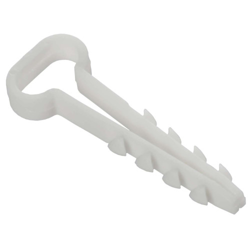 Дюбель-хомут 11-18мм для круглого кабеля нейлон черный (100шт/упак) GENERICA