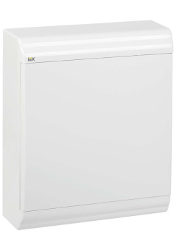 PRIME Корпус пластиковый ЩРН-П-24 модуля навесной белый/белая дверь IP41 IEK