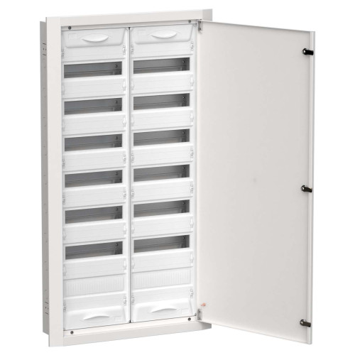 TITAN 5 Корпус металлический ЩРв-168 (2х84) 1130х625х130мм IP31 белый (одна дверь) IEK
