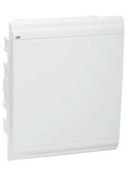 PRIME Корпус пластиковый ЩРВ-П-24 модуля встраиваемый белый/белая дверь IP41 IEK