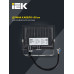 Прожектор СДО 06-10 светодиодный черный IP65 4000K IEK
