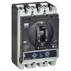 ARMAT Автоматический выключатель в литом корпусе 3P типоразмер G 85кА 160А расцепитель термомагнитный регулируемый IEK