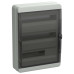 TEKFOR Корпус пластиковый КМПн-54 IP65 черная прозрачная дверь IEK