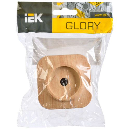 GLORY Розетка для открытой установки TV РТВ20-ХС сосна IEK