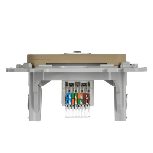 FLITE Розетка компьютерная RJ45 категория 5Е UTP РК5е-1-0-ФлХ хаки IEK