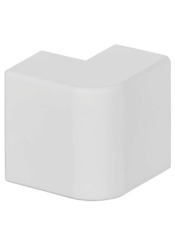 METRA MINI Угол внешний 24х14мм белый