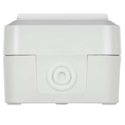 TORS Переключатель одноклавишный 10А IP55 TS301 белый IEK