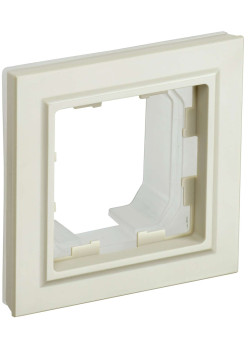 BRITE Рамка 1-местная IP44Р У-1-БрКр-44 бежевый IEK