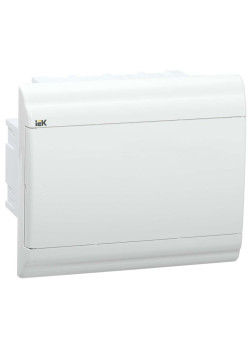 PRIME Корпус пластиковый ЩРВ-П-9 модулей встраиваемый белый/белая дверь IP41 IEK