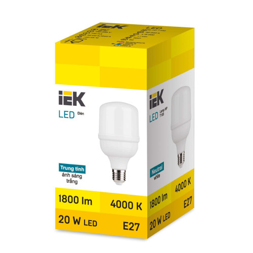 LED HP T100 20W 4000K E27 IEK