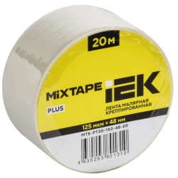 MIXTAPE PLUS Лента малярная креппированная 125мкм 48ммх20м IEK
