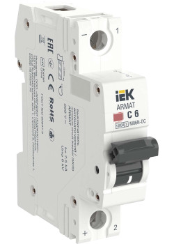 ARMAT Автоматический выключатель M06N-DC 1P C 6А IEK