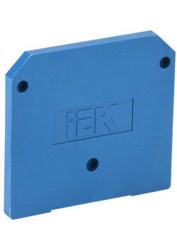 Заглушка для ЗНИ-35мм2 (JXB125A) синяя IEK