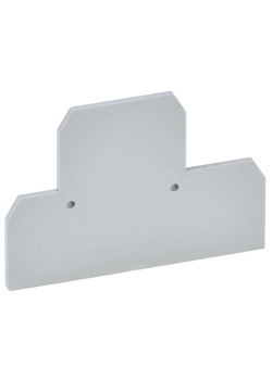 Заглушка для КВИ-4-2L двухуровневой 4мм2 серая IEK