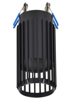 Светильник 4205 накладной потолочный под лампу GU10 черный IEK