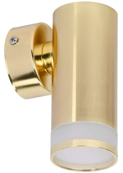 Светильник 4008 накладной настенный под лампу GU10 золото IEK