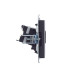 BRITE Розетка компьютерная двойная RJ45 кат.5E РК10-2-БрГ графит IEK