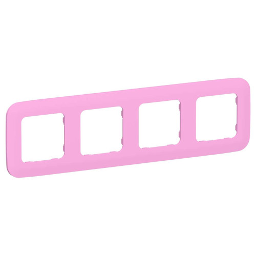 FLITE Рамка 4-местная РУ-4-А-ФлПр пурпурный IEK