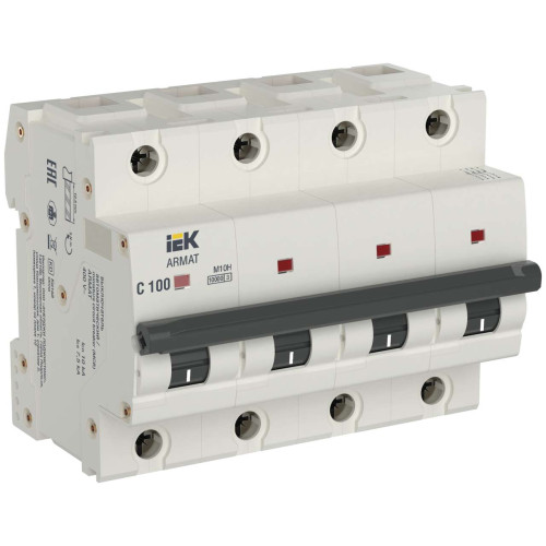 ARMAT Автоматический выключатель M10H 4P C 100A IEK