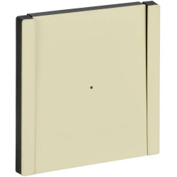 FORTE&PIANO Выключатель 1-клавишный проходной с индикацией 10А FP804M металл серый сланец IEK