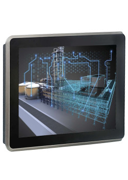 Панель оператора 9,7” с емкостным мультисенсорным дисплеем и пласт. корпусом; ЦПУ Cortex A8 600МГц; экран 4:3 (1024х768); цветопередача 24бит; USB 1xHost 1xSlave; 2хRS485/232 1хEthernet; 24В DC; защита от перенапр. ONI