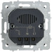 BRITE Выключатель карточный 30А ВС10-1-8-БрГ графит IEK