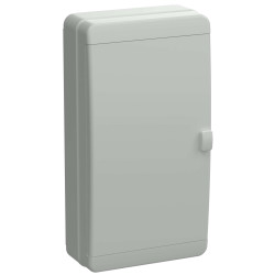 TEKFOR Корпус пластиковый КМПн-36 IP65 серая непрозрачная дверь IEK