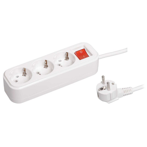 Удлинитель У03В 3 места 2P+PE/3м 3х1мм2 16А/250В CLASSIC IEK