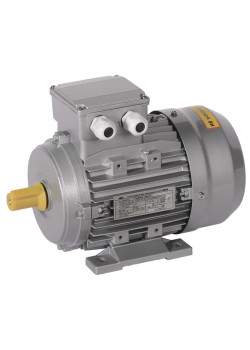 Электродвигатель асинхронный трехфазный АИС 80B2 380В 1,1кВт 3000об/мин 1081 DRIVE IEK