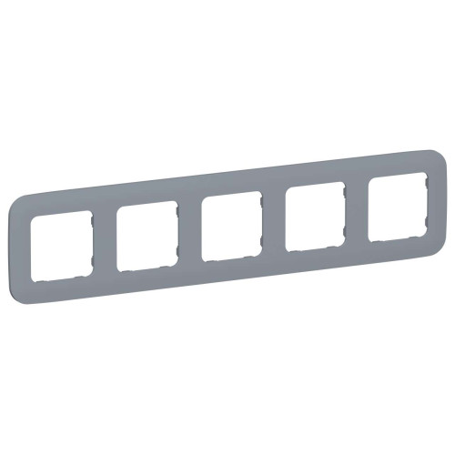 FLITE Рамка 5-местная РУ-5-А-ФлМ маренго IEK