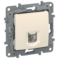 IEKETIKA Розетка телефонная RJ11 6723401 слоновая кость IEK