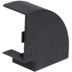 ELECOR Поворот 90град КМП 15х10 черный (4шт/компл) IEK