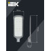 Светильник светодиодный консольный ДКУ 1012-150Ш 5000К IP65 серый IEK