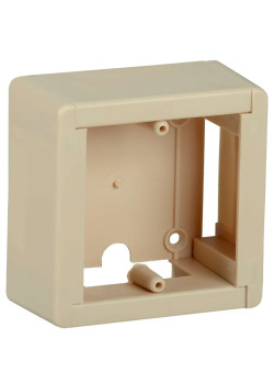 ELECOR Коробка универсальная КМКУ 88х88х44мм слоновая кость IEK