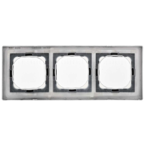 FLITE Рамка 3-местная IP55 Рпро-3-55-ФлЧ черный IEK