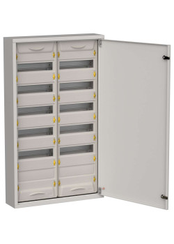 TITAN 5 Корпус металлический ЩРн-144 (2х72) 960х570х140мм IP31 серый (одна дверь) IEK