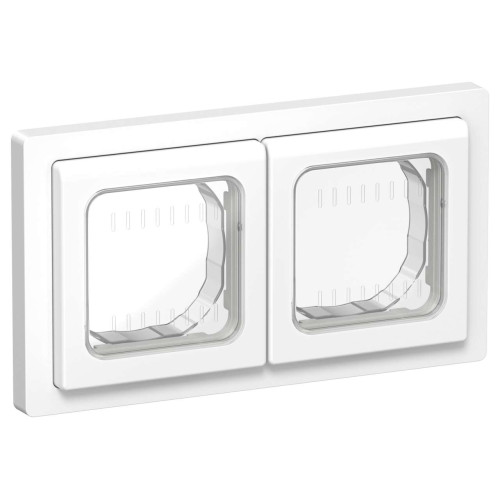 FLITE Рамка 2-местная IP55 Рпро-2-55-ФлБ белый IEK