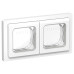 FLITE Рамка 2-местная IP55 Рпро-2-55-ФлБ белый IEK