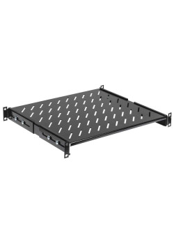 ITK Полка стационарная L=400мм черная