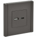 FORTE&PIANO Розетка USB A+C 18Вт FP351 серый IEK