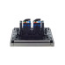 FORTE&PIANO Розетка компьютерная двойная RJ45 кат.6 FP534 сталь IEK