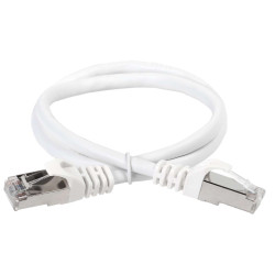 ITK Коммутационный шнур (патч-корд) кат.5E FTP PVC 7м белый