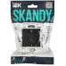 SKANDY Розетка с заземлением с защитными шторками 16А SK-R04Bl черный IEK