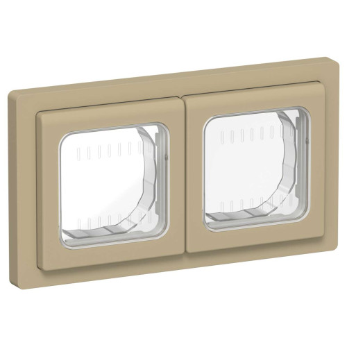 FLITE Рамка 2-местная IP55 Рпро-2-55-ФлХ хаки IEK